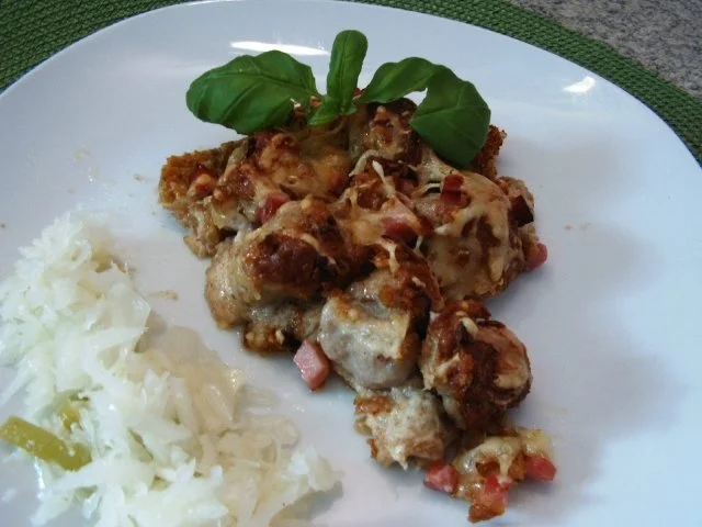 Rezept: Bratwursttorte Bild Nr. 8 Bratwursttorte - Rezept - Bild Nr. 8