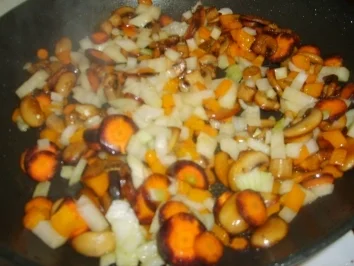 Bunte Ebli-Pfanne mit Hähnchenbrustfilet - Rezept