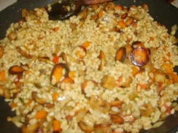 Bunte Ebli-Pfanne mit Hähnchenbrustfilet - Rezept