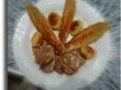 Panierter Chicoree mit Kalbsfilet und Steinpilzsauce - Rezept