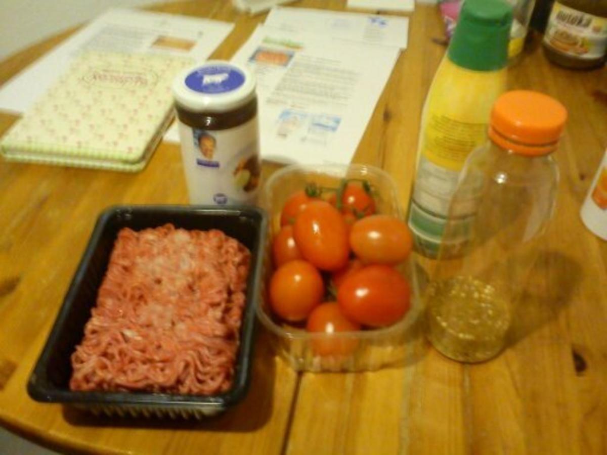 Bilder für Spaghetti Bolognese mit einer selbstgemachten Tomatensoße - Rezept