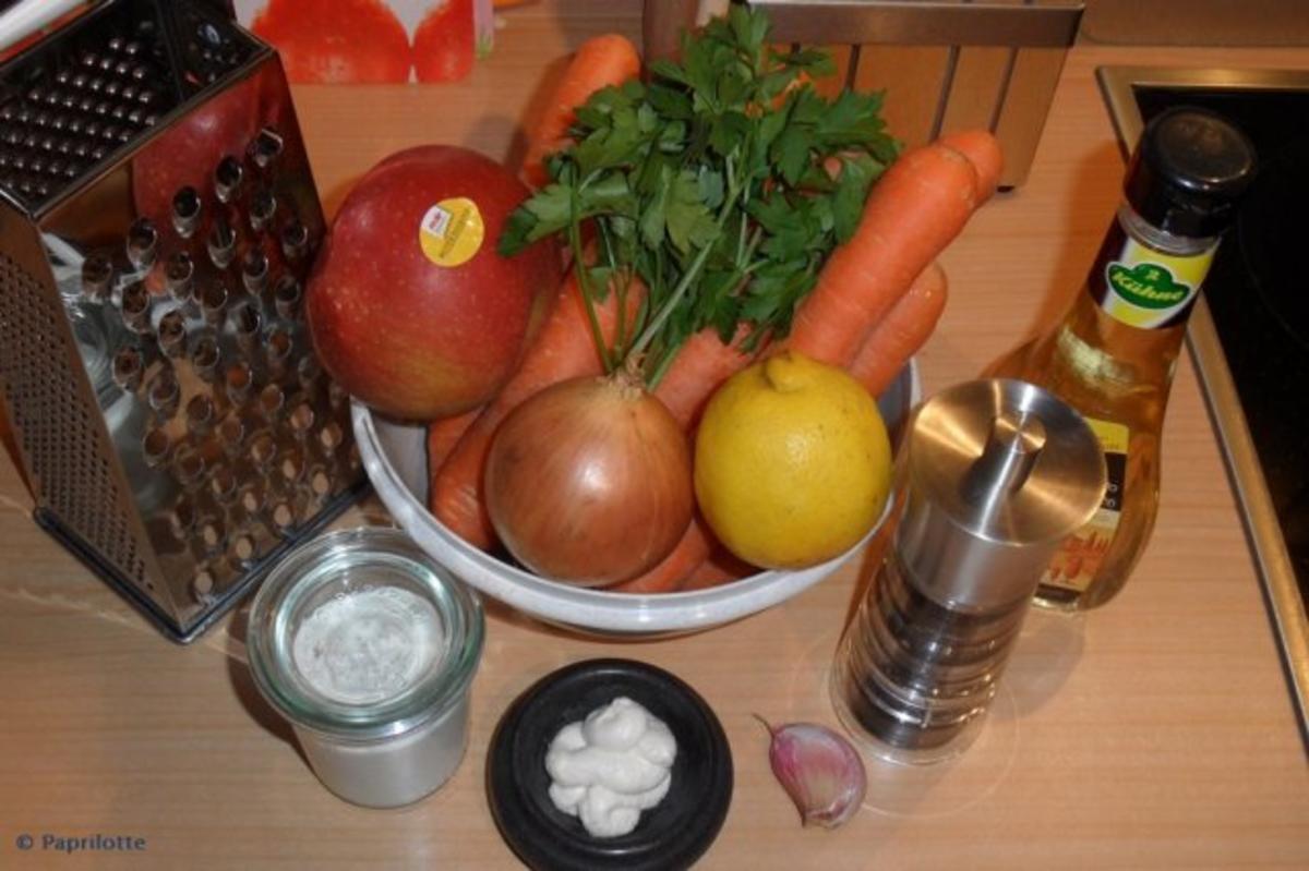 Karottensalat mit Meerrettich - Rezept - Bild Nr. 2