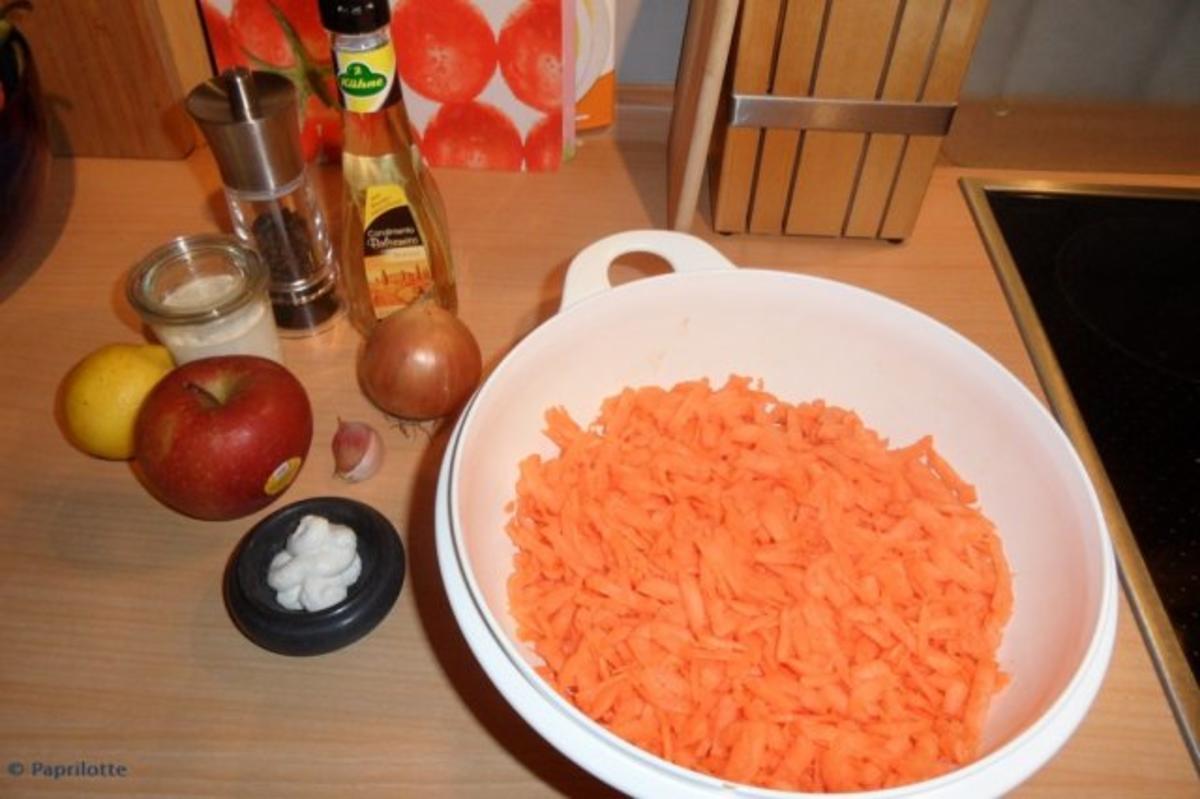 Karottensalat mit Meerrettich - Rezept - Bild Nr. 3