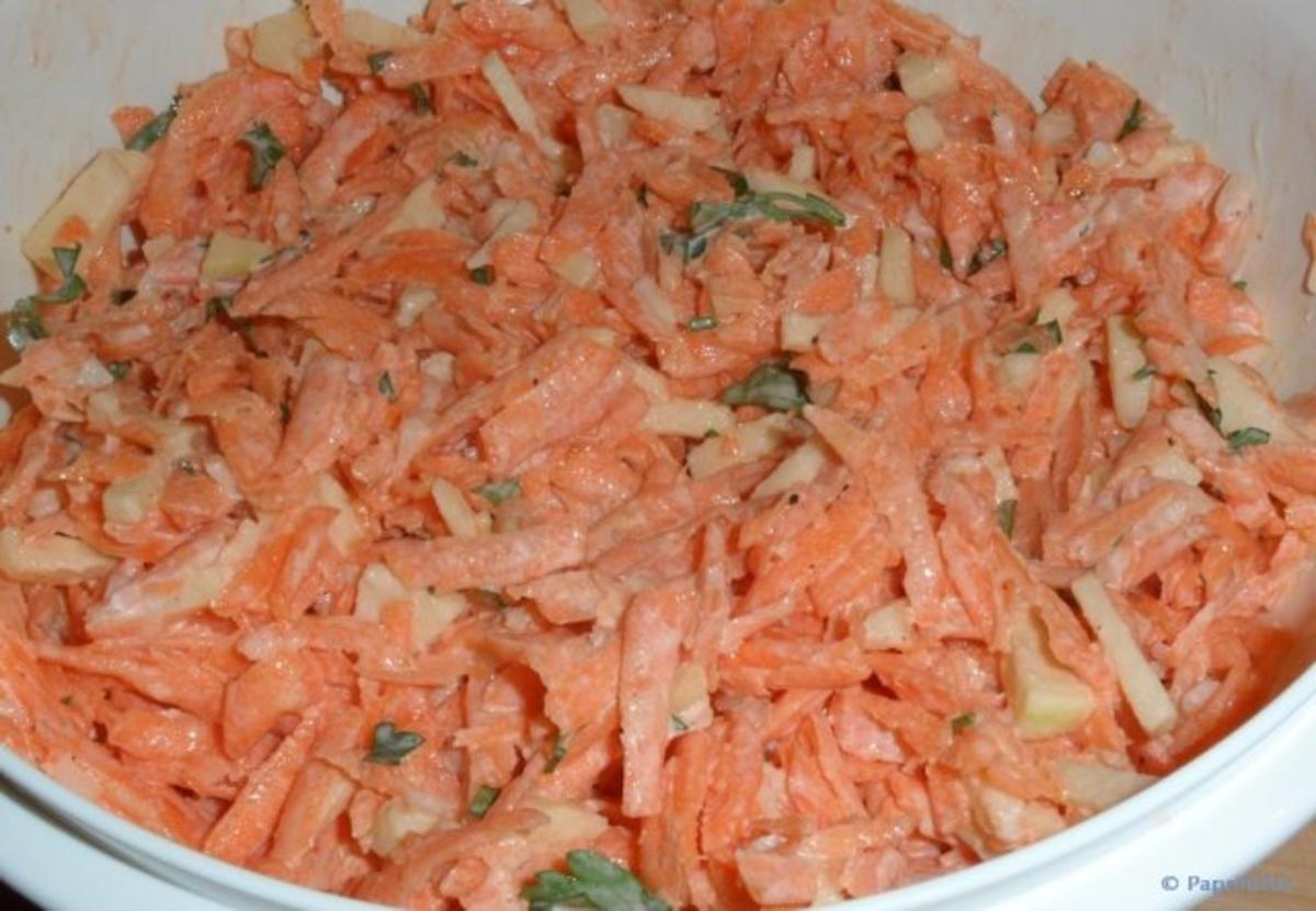 Karottensalat mit Meerrettich - Rezept - Bild Nr. 6