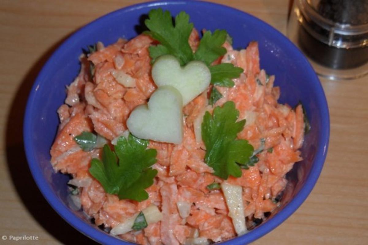 Karottensalat mit Meerrettich - Rezept - Bild Nr. 7