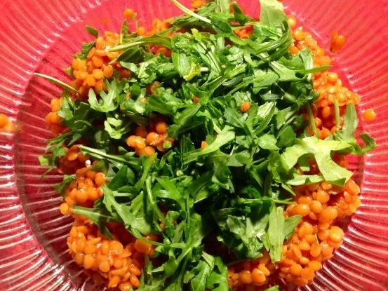 Roter Linsensalat - Rezept - Bild Nr. 5