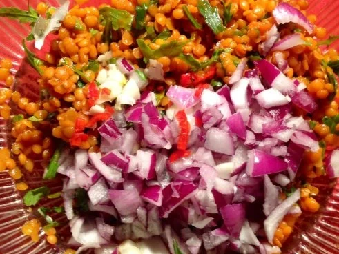 Roter Linsensalat - Rezept - Bild Nr. 6