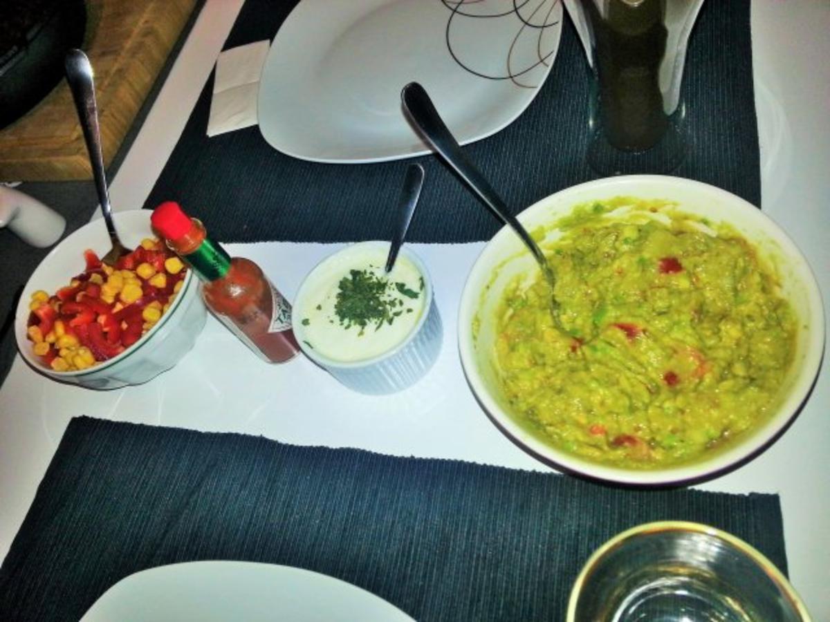 Knackige Rinderhack-Wraps mit Guacamole - Rezept - Bild Nr. 2