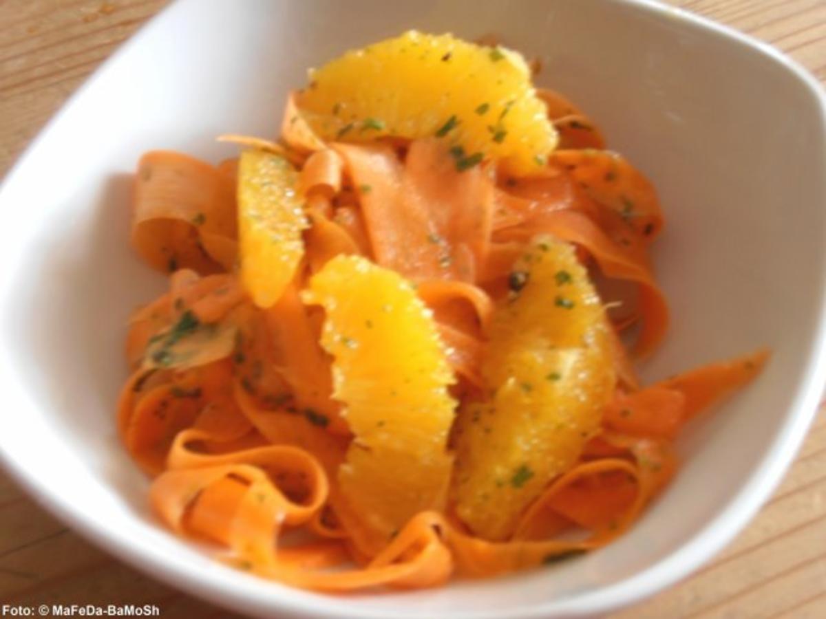 Karotten-Orangen-Salat - Rezept
