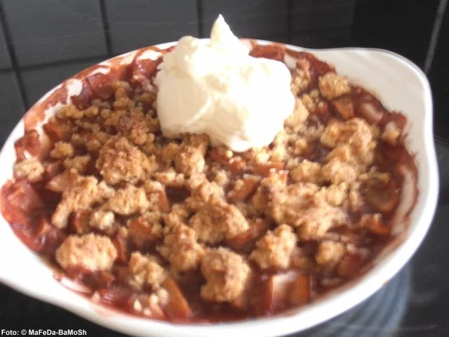 Apfelcrumble - Rezept