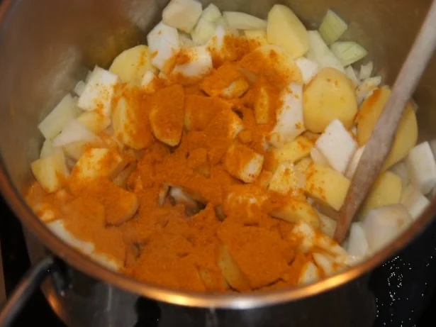 Rezept: Schnitzel mit Rosenkohl und Currypüree Bild Nr. 8 Schnitzel mit Rosenkohl und Currypüree - Rezept - Bild Nr. 8