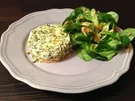 Grüne Soße Quiche mit Feldsalat - Rezept