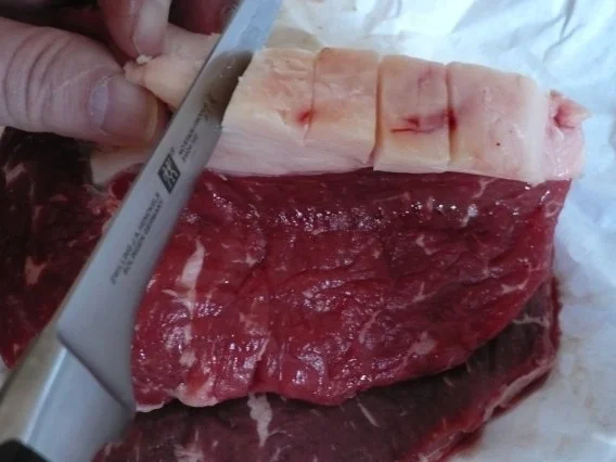 Rumpsteak mit Schmorkartoffeln - Rezept - Bild Nr. 3