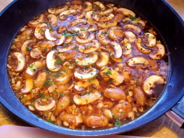 Ragout vom "Huhn" * mit braunen Champignons - Rezept - Bild Nr. 7