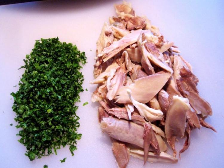 Ragout vom &amp;quot;Huhn&amp;quot; * mit braunen Champignons - Rezept - kochbar.de