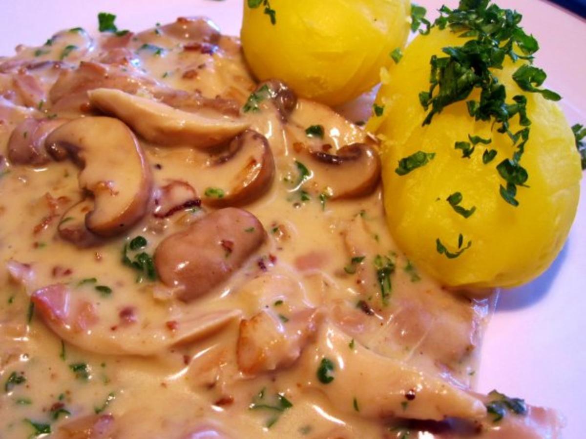 Ragout vom &amp;quot;Huhn&amp;quot; * mit braunen Champignons - Rezept - kochbar.de