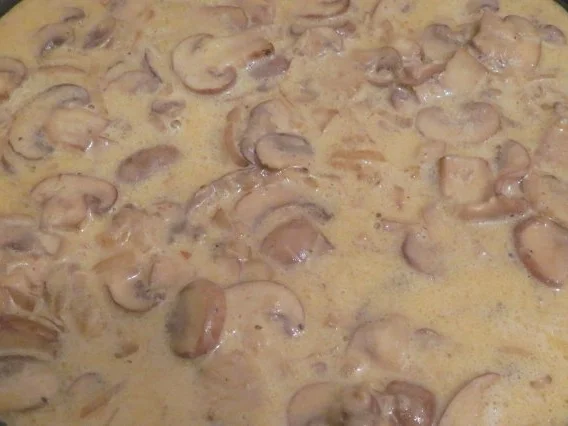 Rezept: Kochen: Bifteki spezial mit Rahmchampignons Bild Nr. 5 Kochen: Bifteki spezial mit Rahmchampignons - Rezept - Bild Nr. 5