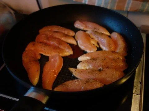 Hühnerfiletspitzen mit Risibisi und Avocado - Rezept - Bild Nr. 11