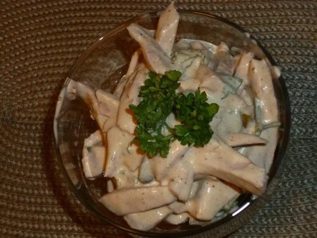 Curry-Fleischsalat - Rezept