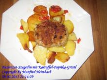 Fleisch – Fazirozot-Szegedin mit Kartoffel-Paprika-Gröstl - Rezept