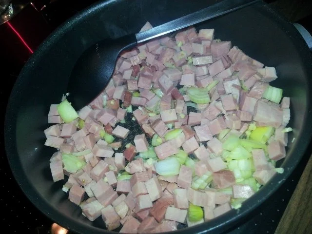 Rezept: Handgemachte Tagliatelle in Schinken-Chinakohlsauce Bild Nr. 4 Handgemachte Tagliatelle in Schinken-Chinakohlsauce - Rezept - Bild Nr. 4