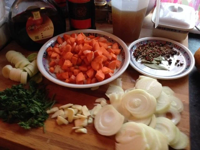 Ochsenschwanzsuppe mit Marsala, gebunden - Rezept - Bild Nr. 4