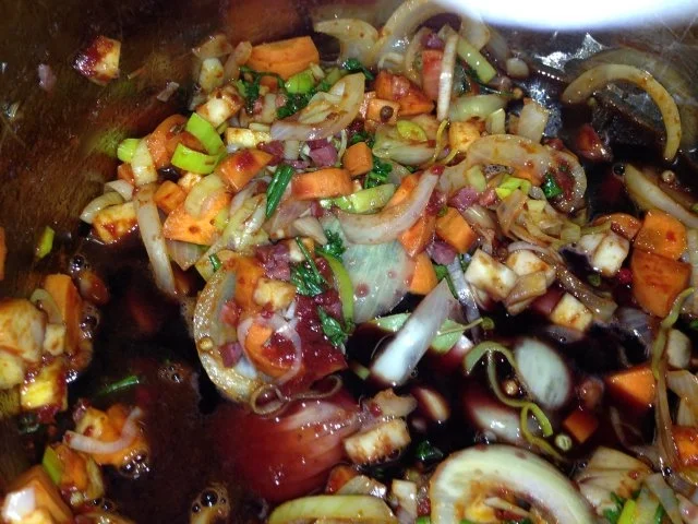 Ochsenschwanzsuppe mit Marsala, gebunden - Rezept - Bild Nr. 7