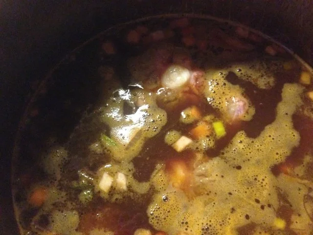 Ochsenschwanzsuppe mit Marsala, gebunden - Rezept - Bild Nr. 8