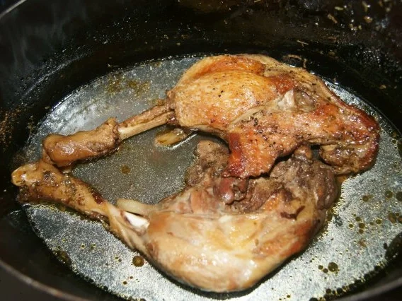 Gänsekeulen mit Brokkoli - Rezept - Bild Nr. 2