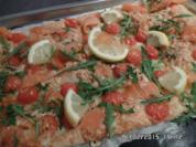 Lachspizza - Rezept