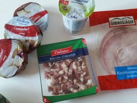 Auflauf - Überbackenes: Camembert - Kartoffelauflauf - Rezept - Bild Nr. 2