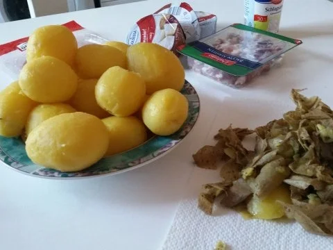 Auflauf - Überbackenes: Camembert - Kartoffelauflauf - Rezept - Bild Nr. 9