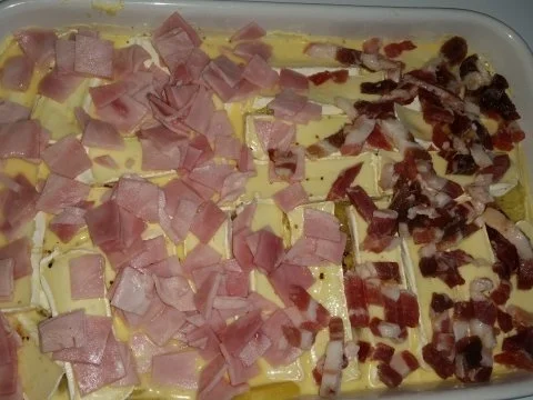 Auflauf - Überbackenes: Camembert - Kartoffelauflauf - Rezept - Bild Nr. 7