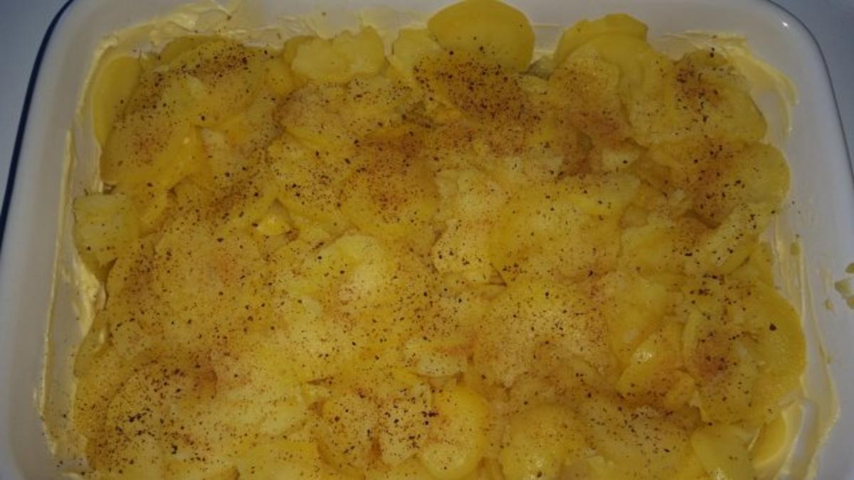 Auflauf - Überbackenes: Camembert - Kartoffelauflauf - Rezept - Bild Nr. 8