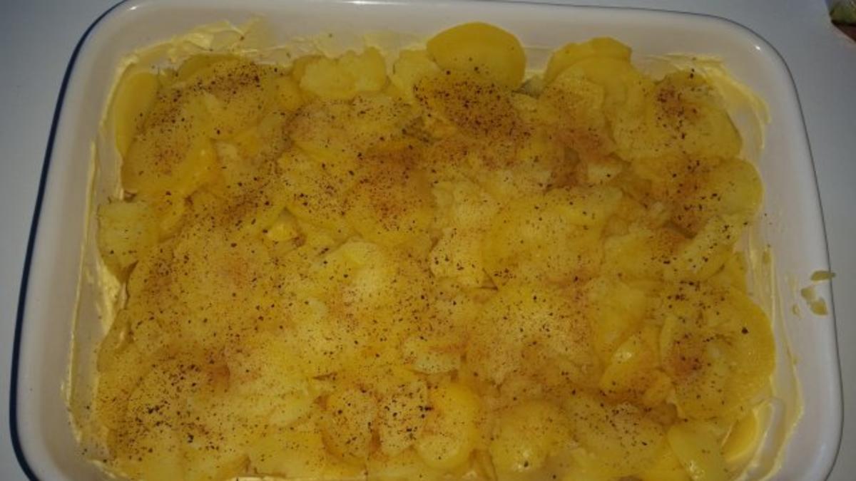 Auflauf - Überbackenes: Camembert - Kartoffelauflauf - Rezept - Bild Nr. 6