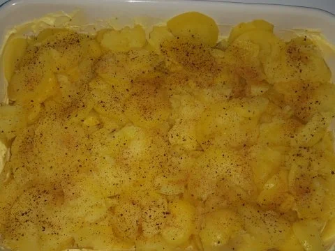 Auflauf - Überbackenes: Camembert - Kartoffelauflauf - Rezept - Bild Nr. 6