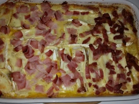 Auflauf - Überbackenes: Camembert - Kartoffelauflauf - Rezept - Bild Nr. 11