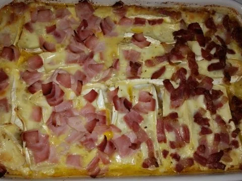 Auflauf - Überbackenes: Camembert - Kartoffelauflauf - Rezept - Bild Nr. 12