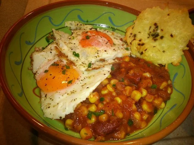 Mexiko-Spiegeleier - Rezept