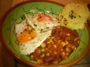 Mexiko-Spiegeleier - Rezept