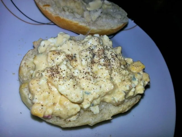 Mais-Eiersalat - Rezept