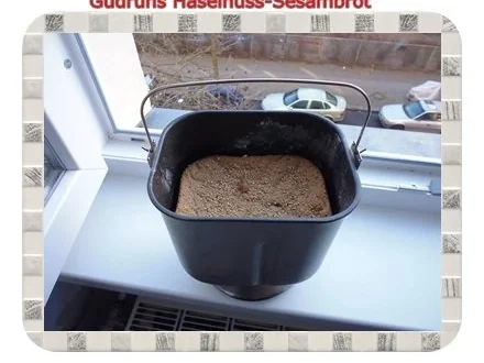 Brot: Haselnuss-Sesam-Brot - Rezept - Bild Nr. 14