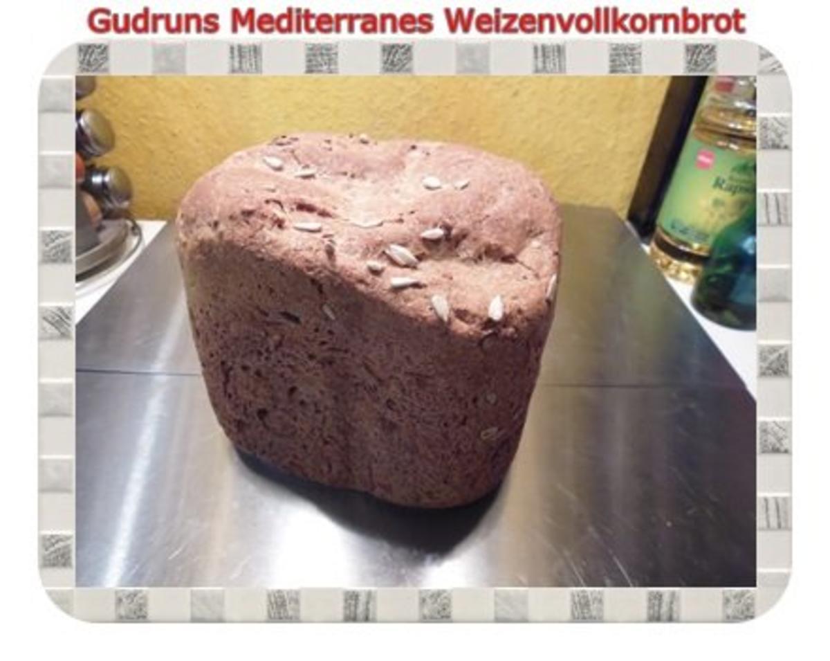 Bilder für Brot: Mediterrranes Weizenvollkornbrot - Rezept