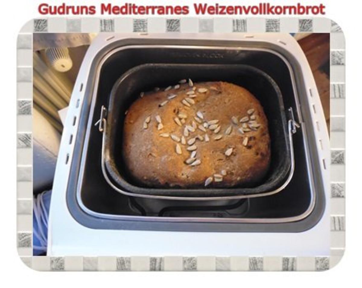 Brot: Mediterrranes Weizenvollkornbrot - Rezept - Bild Nr. 13