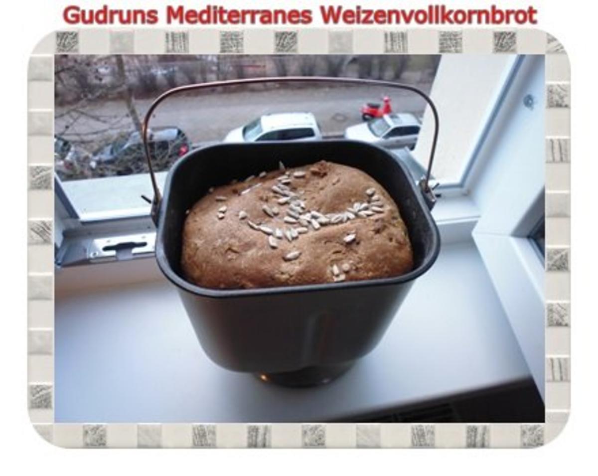 Brot: Mediterrranes Weizenvollkornbrot - Rezept - Bild Nr. 14