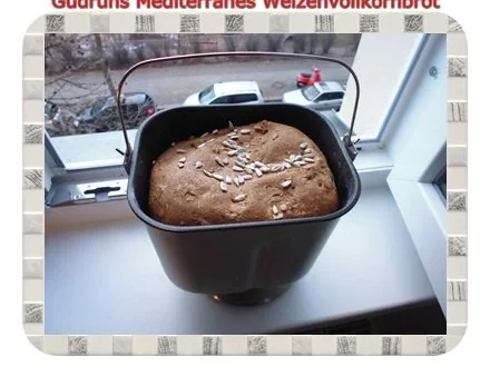 Brot: Mediterrranes Weizenvollkornbrot - Rezept - Bild Nr. 14