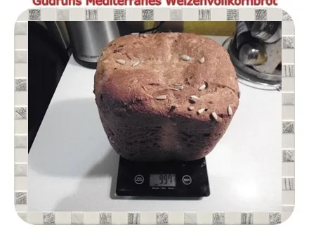 Brot: Mediterrranes Weizenvollkornbrot - Rezept - Bild Nr. 15