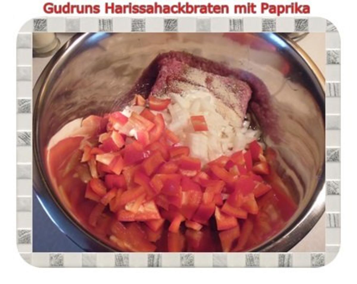 Hackfleisch: Dekus-Hackbraten mit Harissa-Tomatensoße und Cajunofenkartoffeln - Rezept - Bild Nr. 9