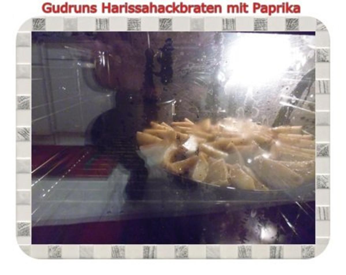 Hackfleisch: Dekus-Hackbraten mit Harissa-Tomatensoße und Cajunofenkartoffeln - Rezept - Bild Nr. 13