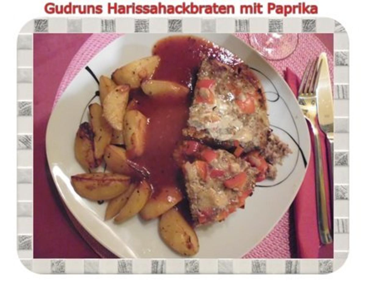 Hackfleisch: Dekus-Hackbraten mit Harissa-Tomatensoße und Cajunofenkartoffeln - Rezept - Bild Nr. 17